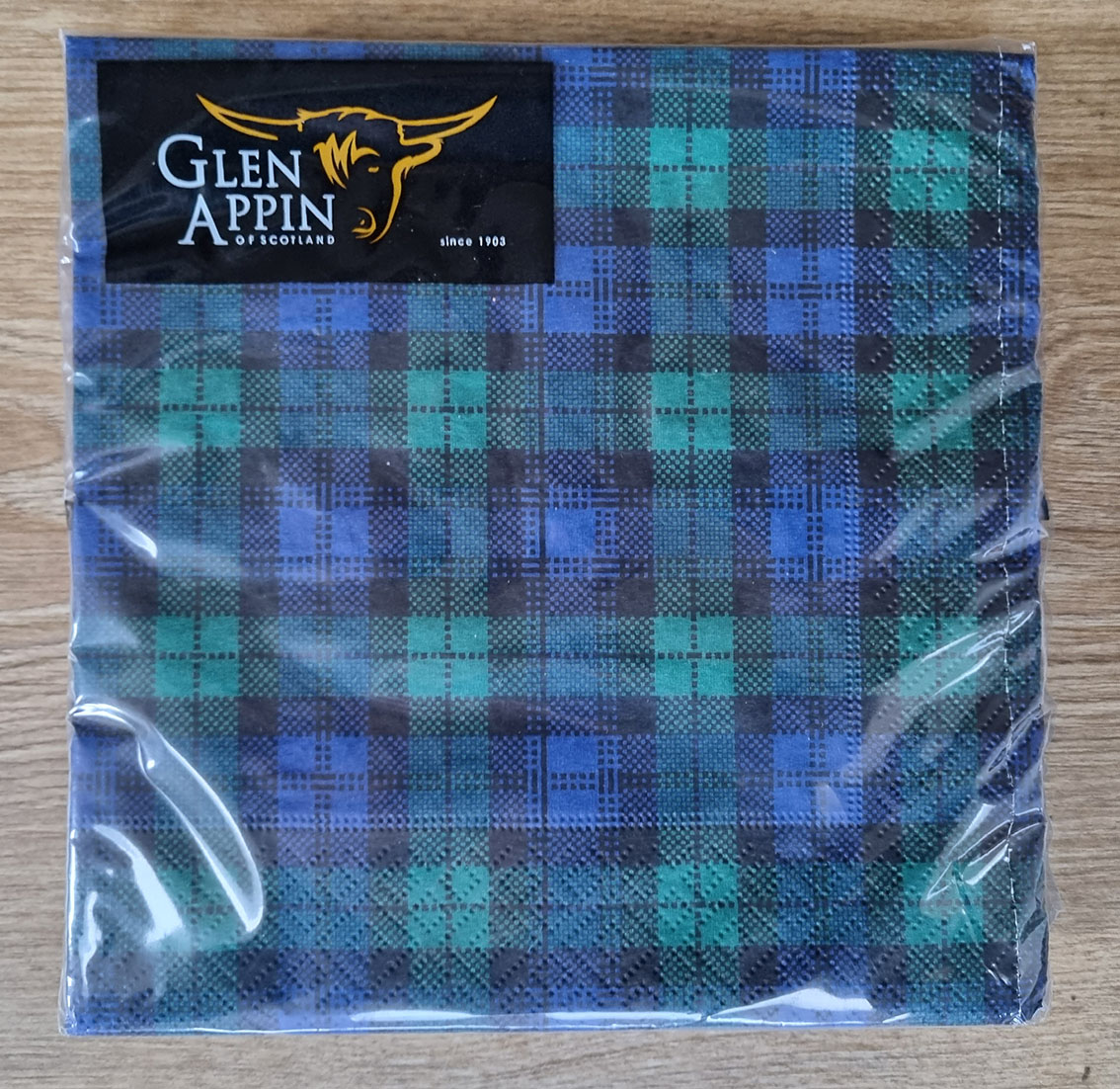 Black Watch Tartan Napkin Serviette 